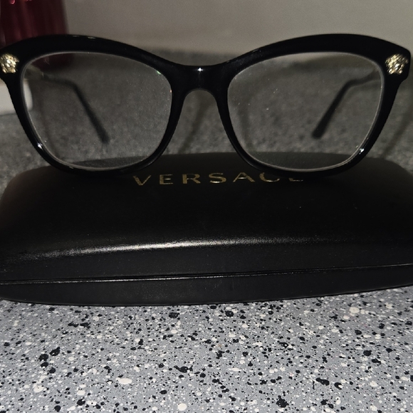 Versace Black Glasses Bold Design - Picture 3 of 6